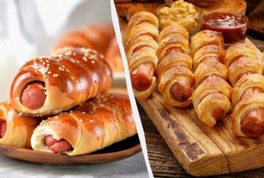 Апетитні сосиски в тісті: класичний і лінивий рецепти